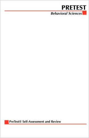 Book Behavioral Sciences: PreTest Self-Assessment and Review free