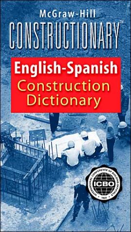 Book McGraw-Hill Constructionary Spanish-English, English-Spanish Construction Dictionary free