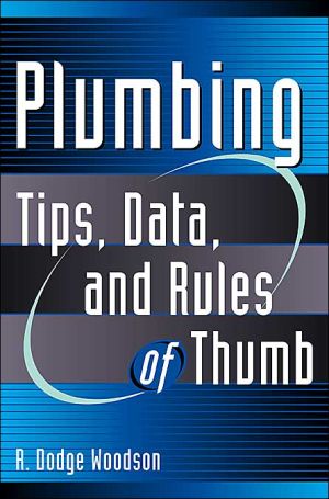 Book Plumbing: Tips, Data, and Rules of Thumb free