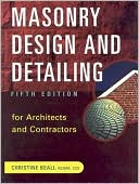 Book Masonry Design and Detailing free