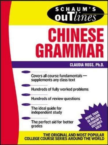 Book Schaum's Outline of Chinese Grammar (Schaum's Outlines) free
