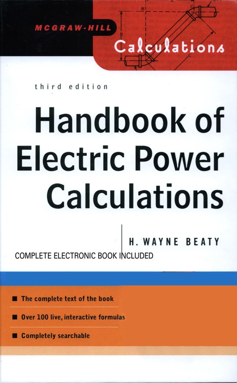 Book Handbook of Electric Power Calculations free