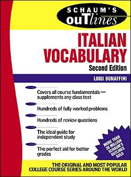 Book Schaum's Outline of Italian Vocabulary free