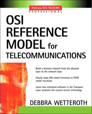Book OSI Reference Model for Telecommunications free