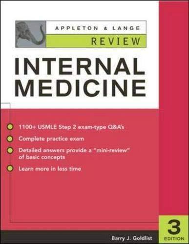 Book Appleton & Lange Review of Internal Medicine free
