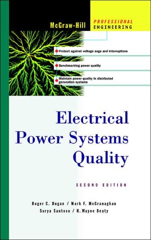 Book Electrical Power Systems Quality free