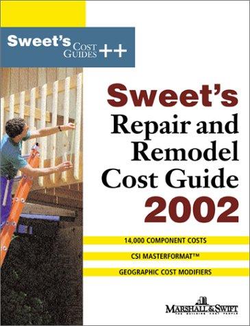 Book Sweet's Repair and Remodel Cost Guide 2002 free