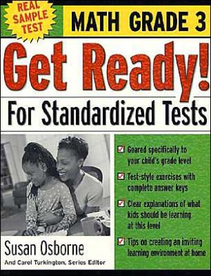 Book Get Ready! For Standardized Tests : Math Grade 3 (The Preparation Series) free