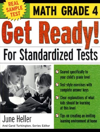 Book Get Ready! For Standardized Tests : Math Grade 4 (Get Ready for Standardized Tests Series) free