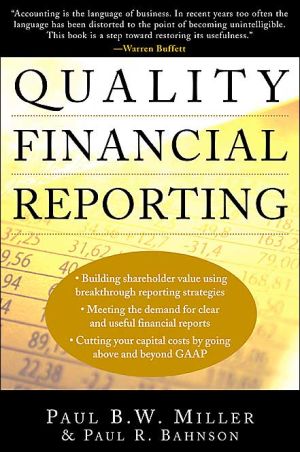 Book Quality Financial Reporting free