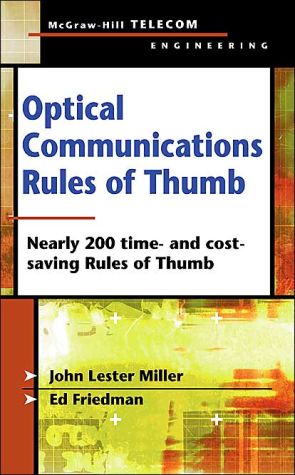Book Optical Communications Rules of Thumb free