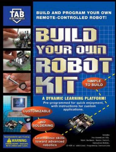 Book Tab Electronics Build Your Own Robot Kit free