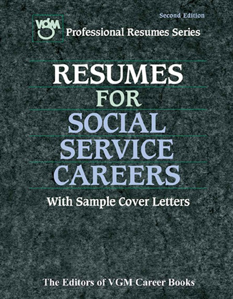Book Resume for Social Service Careers (Vgm's Professional Resumes Series) free