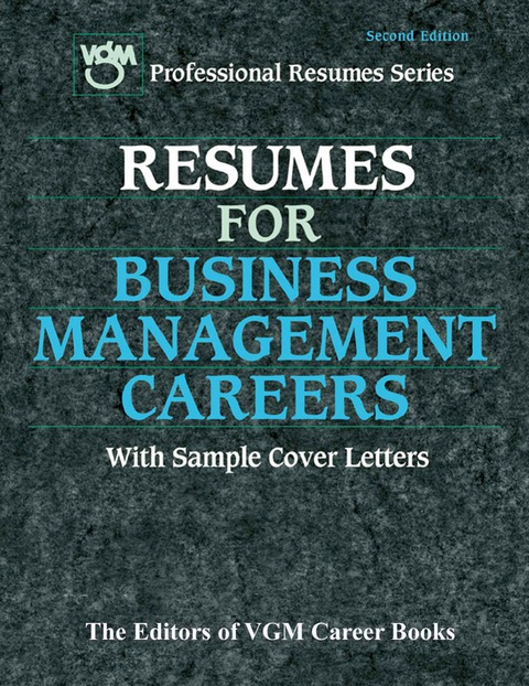 Book Resumes for Business Management Careers free