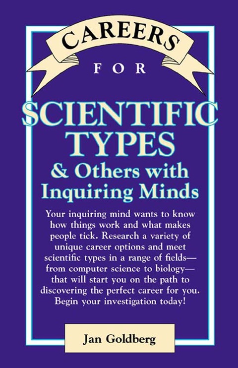 Book Scientific Types & Others with Inquiring Minds (Careers for You Series) free