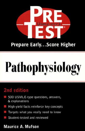 Book Pathophysiology: PreTest Self-Assessment and Review free