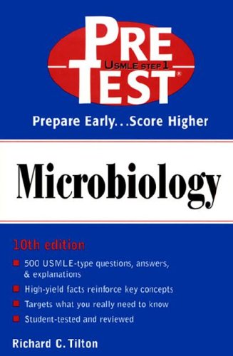 Book Microbiology: PreTest Self-Assessment and Review (Pretest Basic Science Series) free