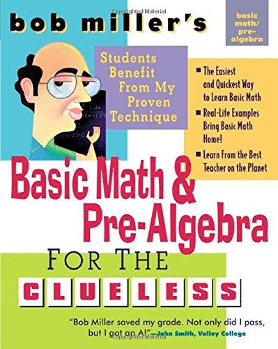 Book Bob Miller's Basic Math and Pre-Algebra for the Clueless free