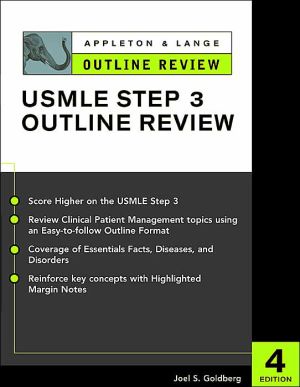 Book Appleton & Lange Outline Review for the USMLE Step 3 free