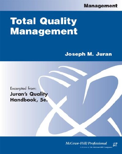 Book Total Quality Management free