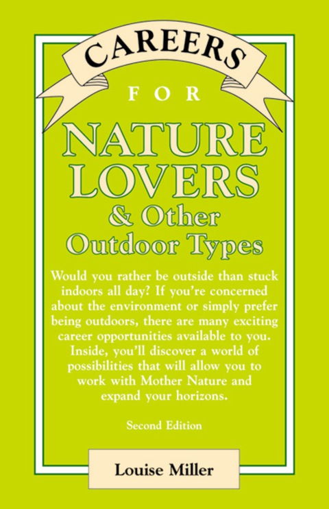 Book Careers for Nature Lovers & Other Outdoor Types (Vgm Careers for You Series) free