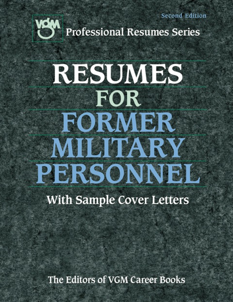 Book Resumes for Former Military Personnel free