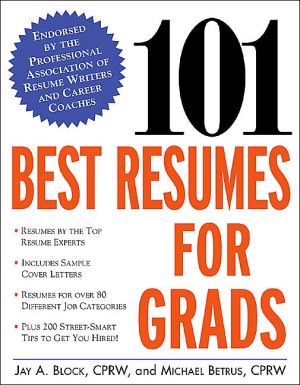 Book 101 Best Resumes for Grads (CLS.EDUCATION) free