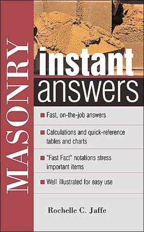 Book Masonry Instant Answers (Instant Answer Series) free