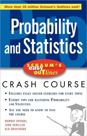 Book Schaum's Easy Outline of Probability and Statistics free