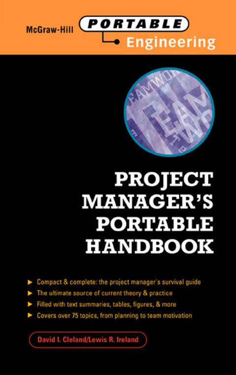 Book Project Manager's Portable Handbook (Mcgraw-Hill Portable Handbooks) free