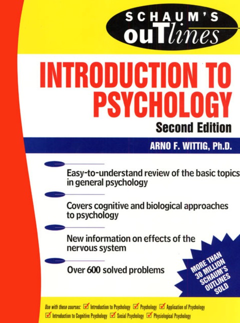 Book Schaum's Outline of Introduction to Psychology free