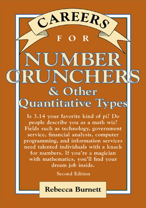 Book Careers for Number Crunchers & Other QuantitativeTypes (Vgm Careers for You Series) free