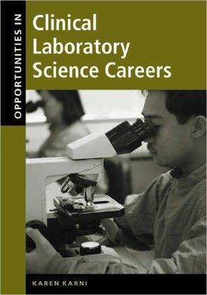 Book Opportunities in Clinical Laboratory Science Careers, Revised Edition (Opportunities in…Series) free