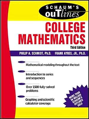 Book Schaum's Outline of College Mathematics (Schaum's Outline Series) free