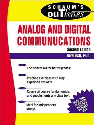 Book Analog and Digital Communications (Schaum's Outlines) free