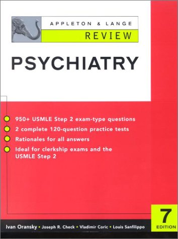 Book Appleton & Lange Review of Psychiatry free