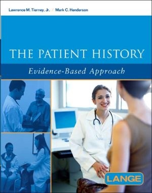 Book The Patient History: Evidence-Based Approach (Lange Medical Books) free