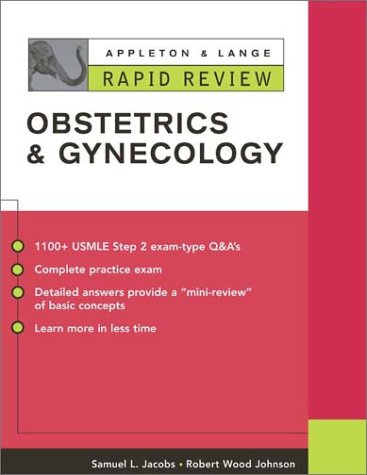 Book Appleton & Lange Rapid Review Of Obstetrics & Gynecology free