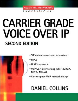 Book Carrier Grade Voice Over IP (second edition) free