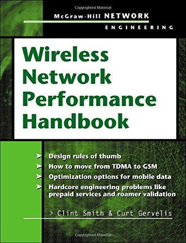 Book Wireless Network Performance Handbook (Telecom Engineering) free