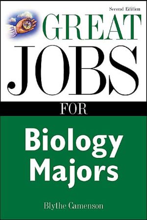 Book Great Jobs for Biology Majors free