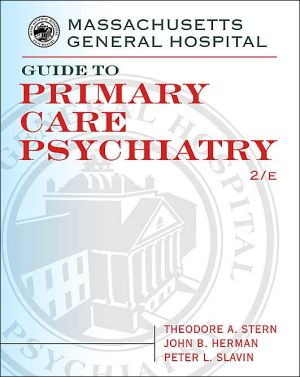 Book Massachusetts General Hospital Guide to Primary Care Psychiatry, Second Edition free