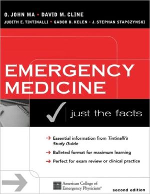 Book Emergency Medicine: Just the Facts, Second Edition free