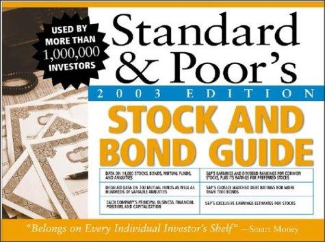 Book Standard & Poor's Stock & Bond Guide, 2003 Edition free