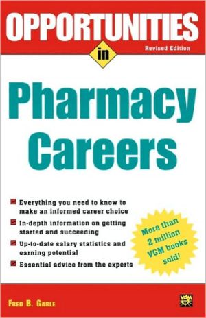 Book Opportunties in Pharmacy Careers free Book Opportunties in Pharmacy Careers free