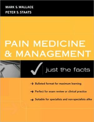 Book Pain Medicine and Management: Just the Facts free