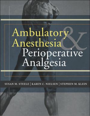 Book The ambulatory anesthesia and perioperative analgesia manual free