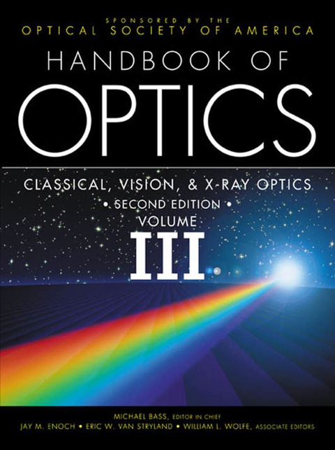 Book Handbook of Optics,  Volume III free