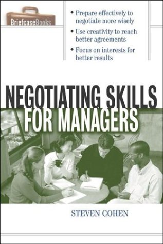 Book Negotiating Skills for Managers (Briefcase Books Series) free