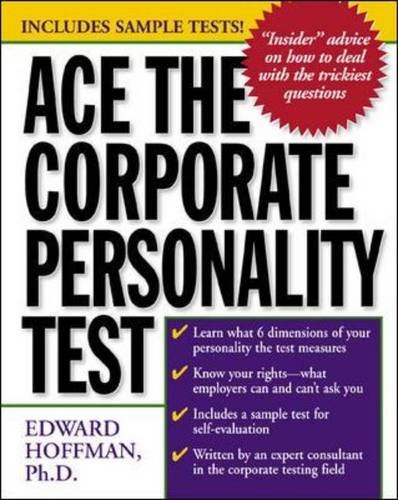 Book Ace the Corporate Personality Test free
